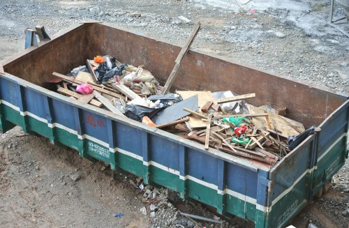 Residential waste collection in Osterley