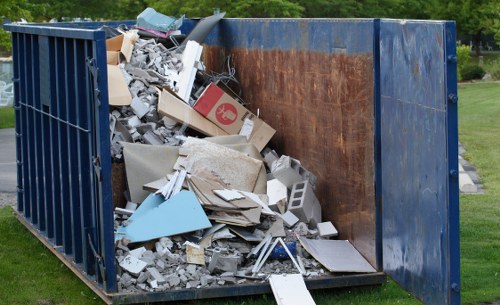 Variety of items handled during house clearance