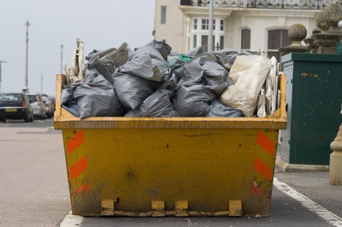House clearance professionals at work in Osterley