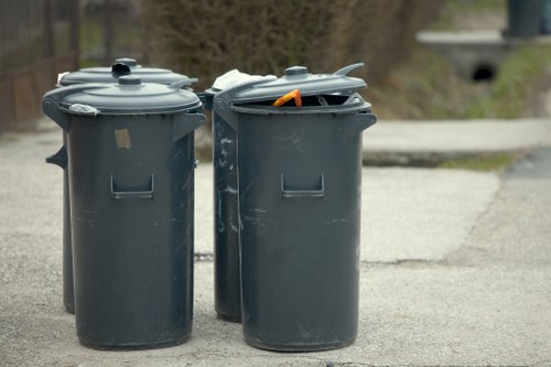 Professional waste clearance services in action