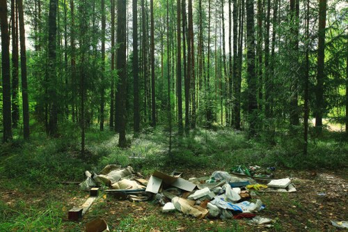 Eco-friendly disposal during loft clearance